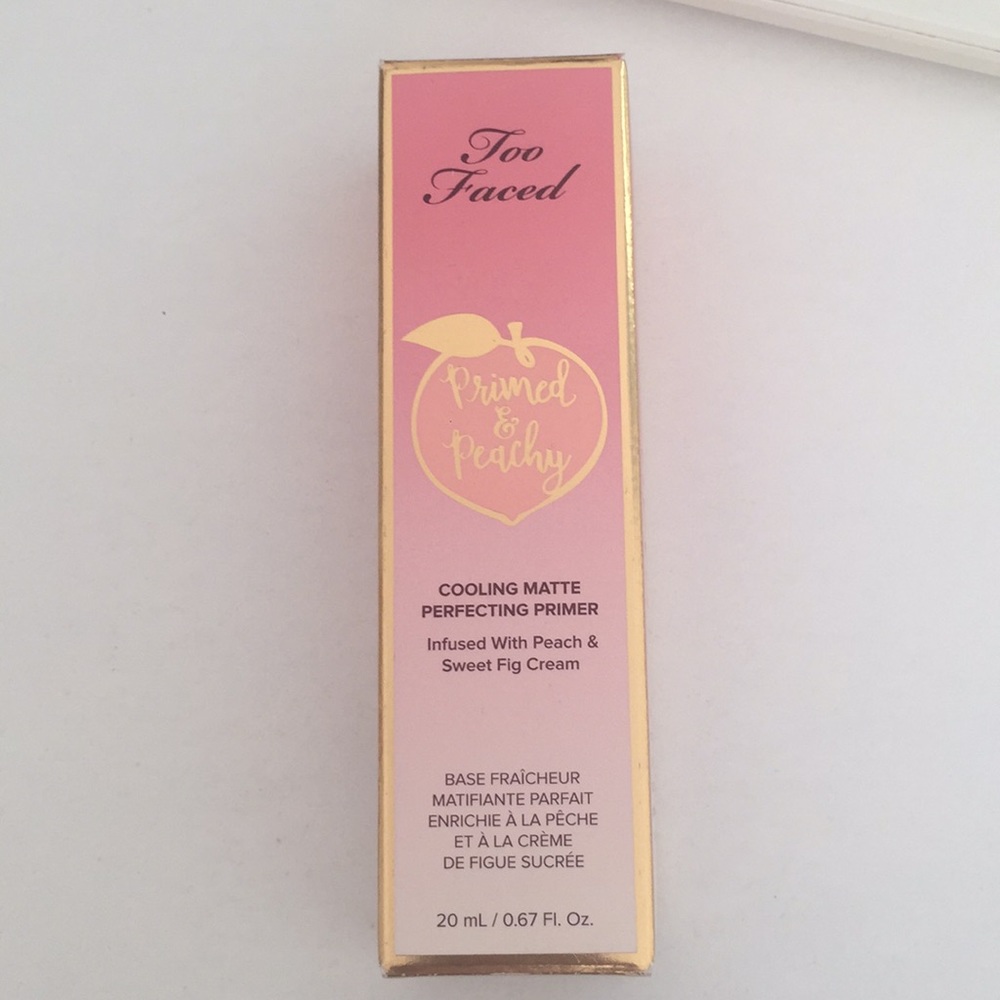 Primed and Peachy Too Faced Primer